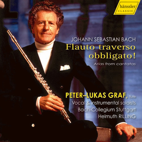 J Bach S / Graf - Flauto Traverso Obbligato Music CD