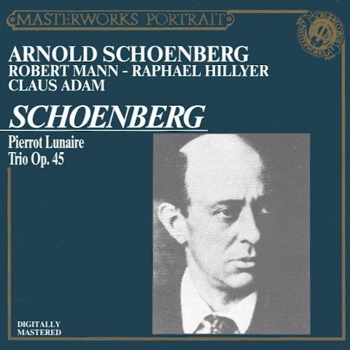 Schoenberg,paul - Pierrot Lunaire - Music CD