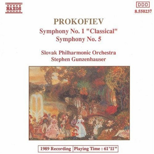 Prokofiev - Syms Nos 1 & 5 - Music CD