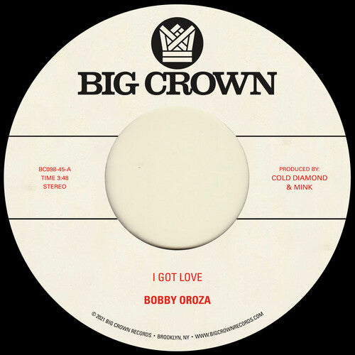 Oroza,bobby - I Got Love / Loving Body - Vinyl Record