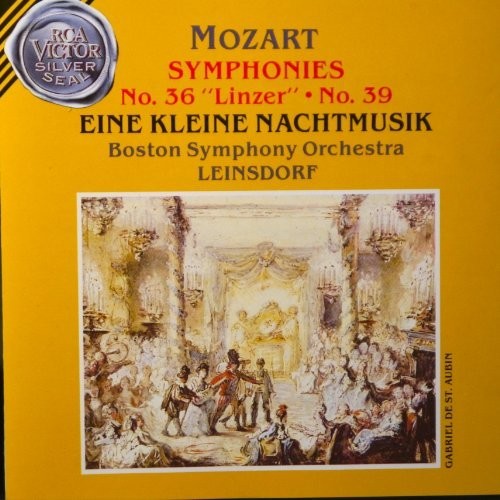 Mozart / Leinsdorf / Boston Sym Orch - Syms No 36 & 39 - Music CD