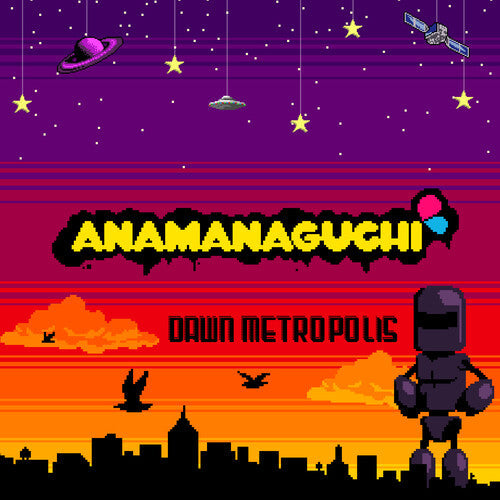 Anamanaguchi - Dawn Metropolis - Orange/maroon/purple - Vinyl Record