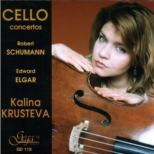 Schumann / Elgar / Krusteva - Cello Cto E Minor Op 85 / Cello Cto A Minor Op 129 - Music CD