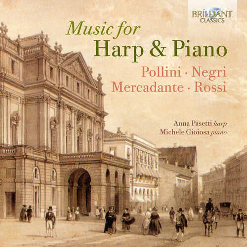 Mercadante / Pasetti / Gioiosa - Music For Harp & Piano - Music CD