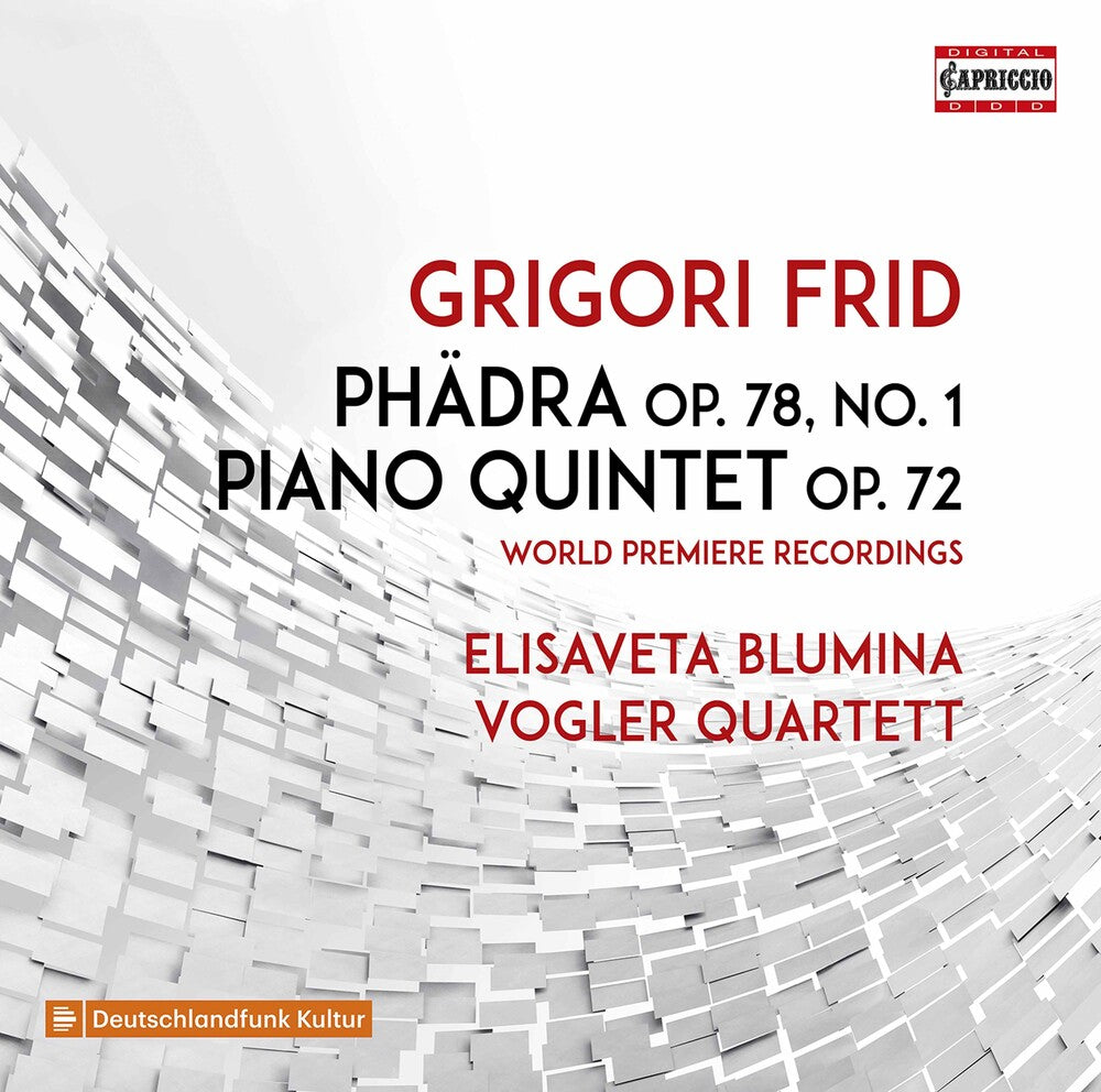 Frid / Blumina / Vogler Quartet - Phadra 78 1 Music CD