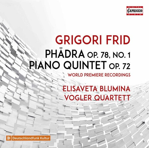 Frid / Blumina / Vogler Quartet - Phadra 78 1 - Music CD