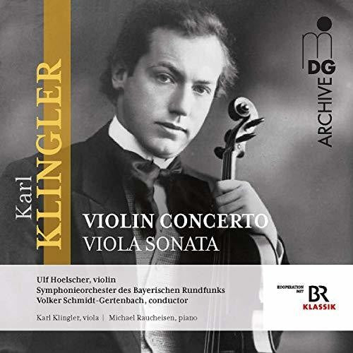 Klingler / Raucheisen - Concerto For Violin & Orch / Sonata Viola & Piano - Music CD