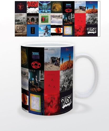 Rush - Album Covers 11 Oz Ceramic Mug - Rush - Album Covers 11 Oz Ceramic Mug - Novelties