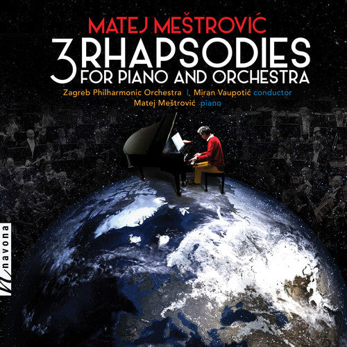 Mestrovic / Zagreb Philharmonic Orchestra - 3 Rhapsodies for Piano & Orchestra Music CD