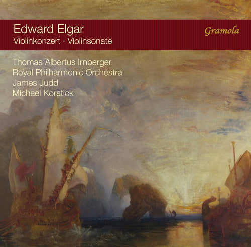 Elgar / Irnberger / Royal Philharmonic Orchestra - Violinkonzert 61 / Violinsonate 82 Music CD