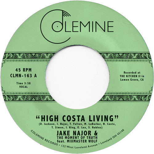 Jake Najor Feat. Mixmaster Wolf - High Costa Living / Grab A Soda - Vinyl Record