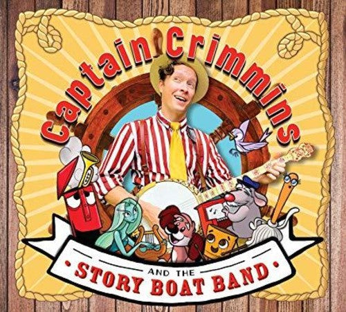 Captain Crimmins & The Story Boat Band - All Aboard - Music CD