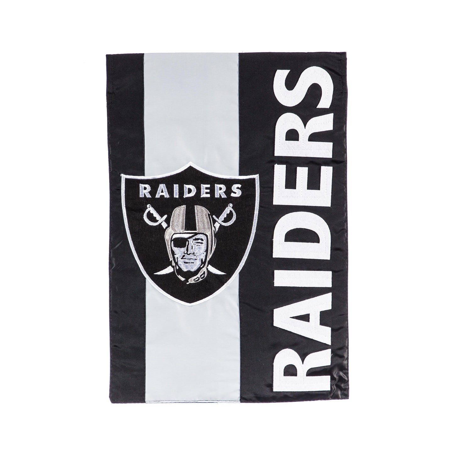 Oakland Raiders Embellished Garden Flag