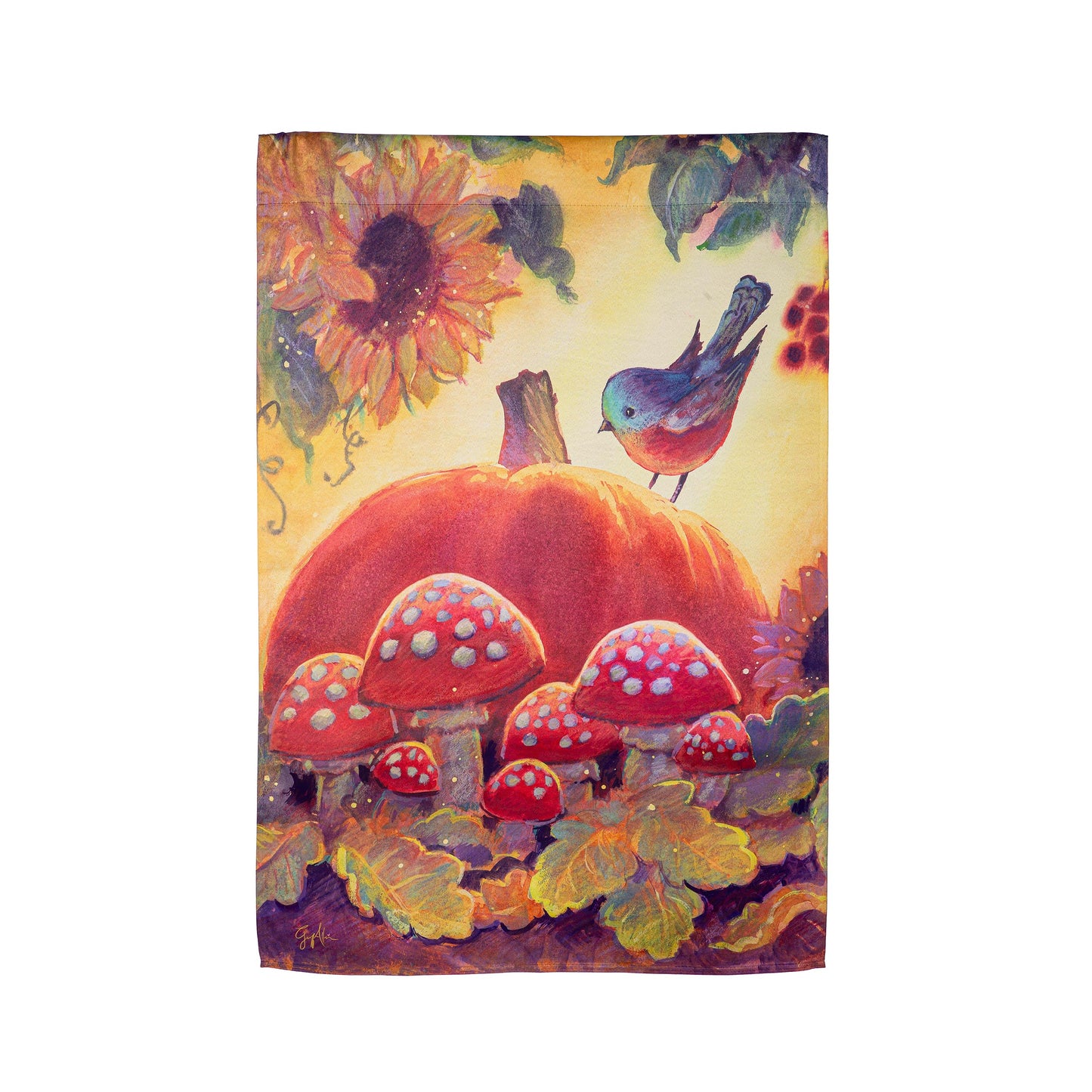 Autumn Light Suede House Flag