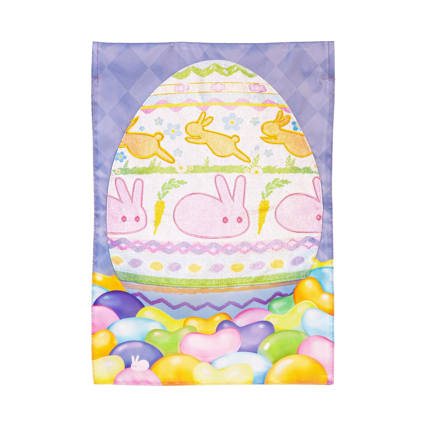 Sweet Treats and Easter Friends Applique Garden Flag