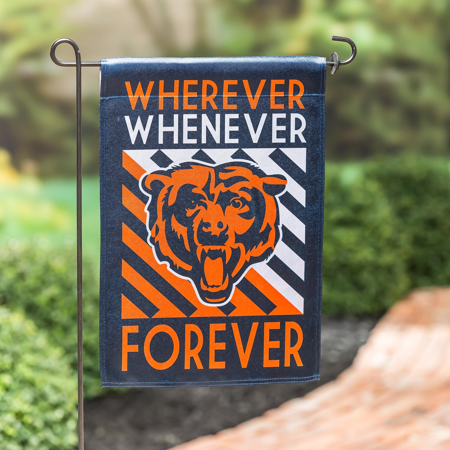 Chicago Bears WWF Fan Garden Flag