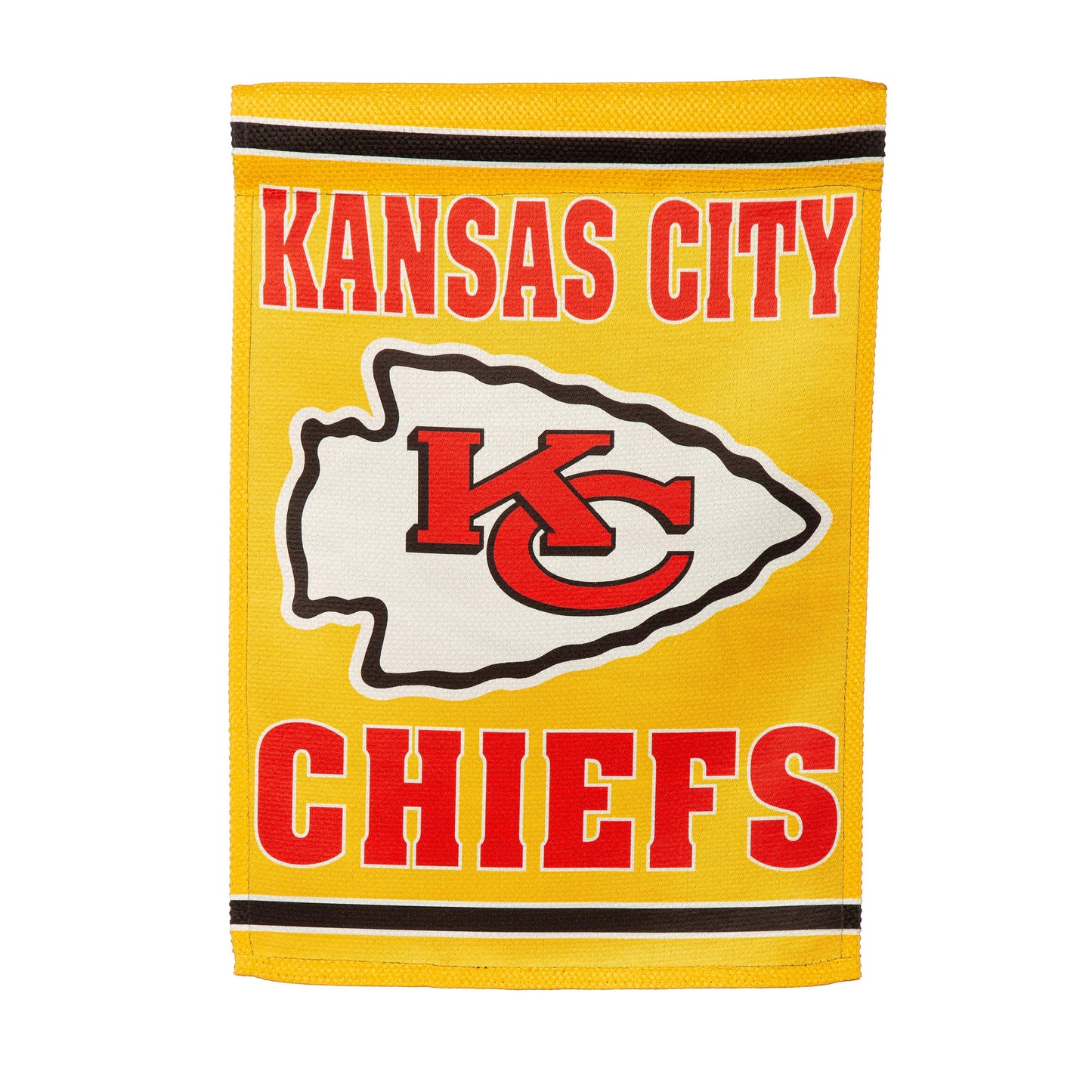 Kansas City Chiefs Embossed Suede Garden Flag