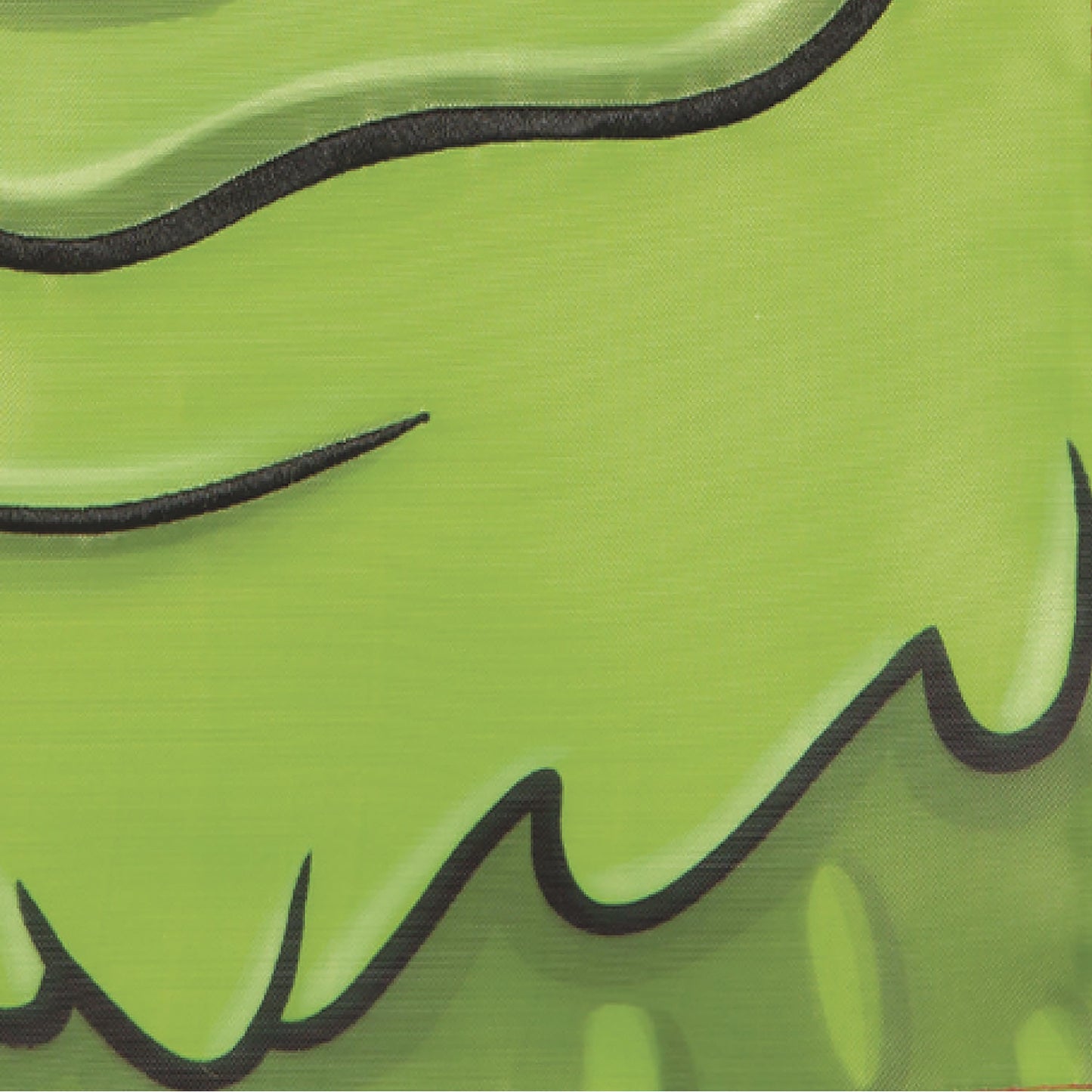 Christmas Monster Applique Garden Flag