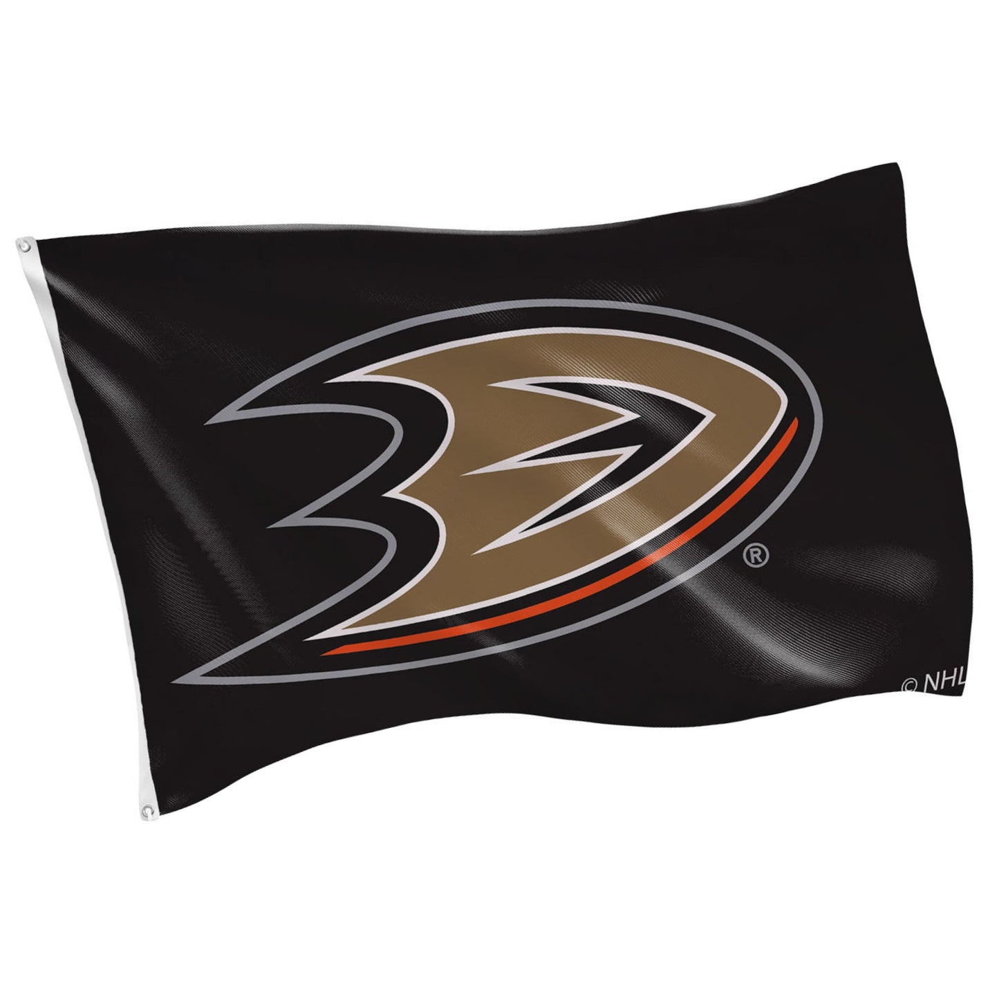 3'x5' Single Sided Flag w/ 2 Grommets, Anaheim Ducks