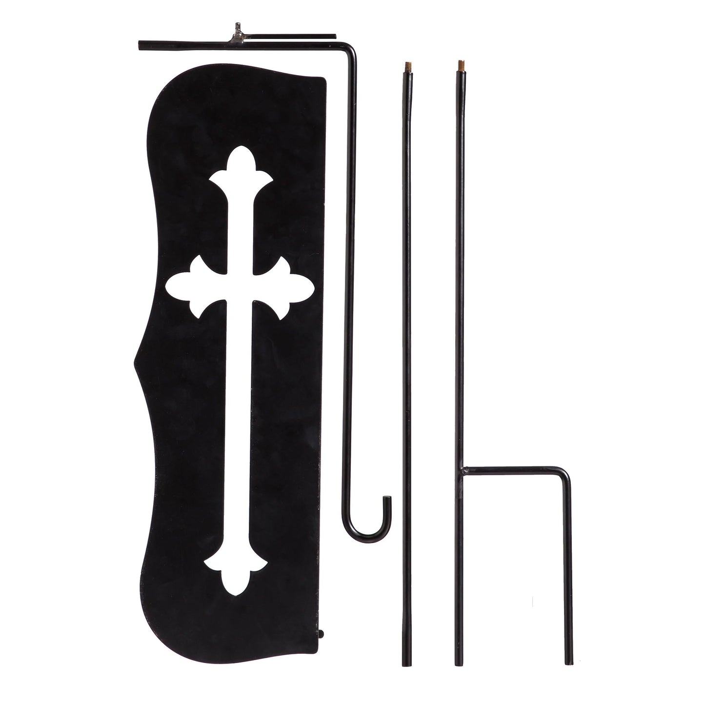Decorative Garden Flag Stands, Cross