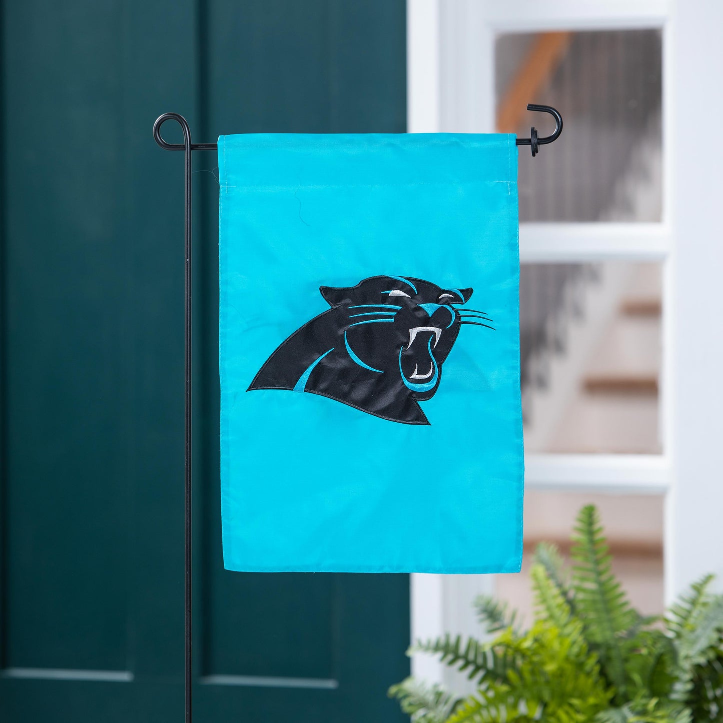 Applique Flag, Gar., Carolina Panthers