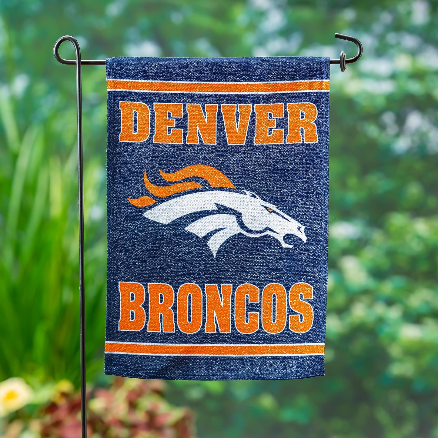 Embossed Suede Flag, GDN Size, Denver Broncos
