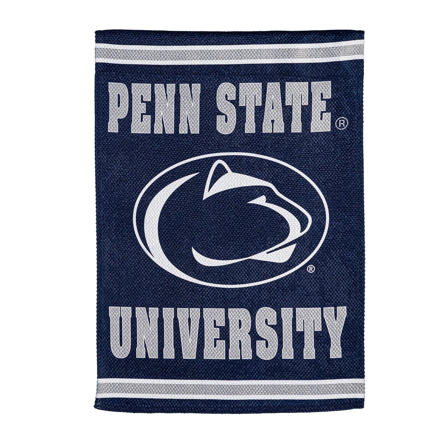 Embossed Suede Flag, House Size, Penn State