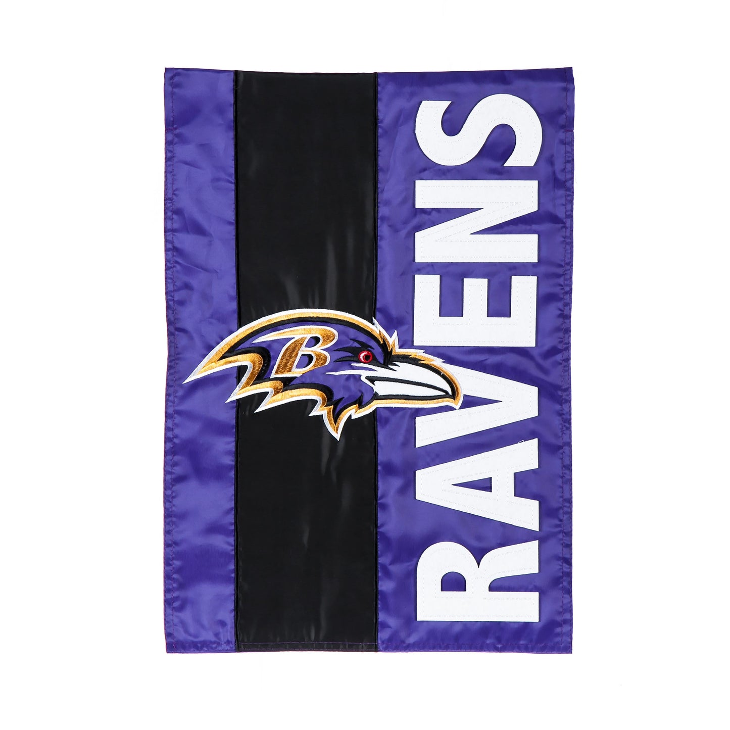 Baltimore Ravens Embellished Garden Flag