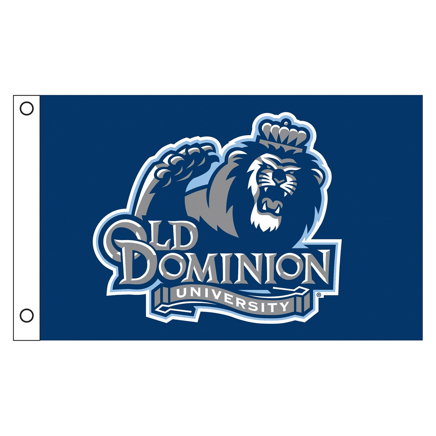 Old Dominion University (ODU) Single Sided Flag w/ 2 Grommets, 3'x5'