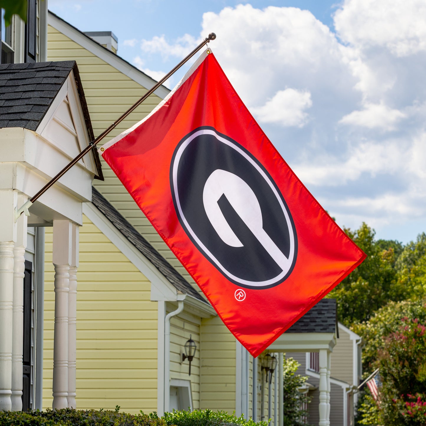 University of Georgia Single Sided Estate Flag with 2 Grommets, 3'x5'