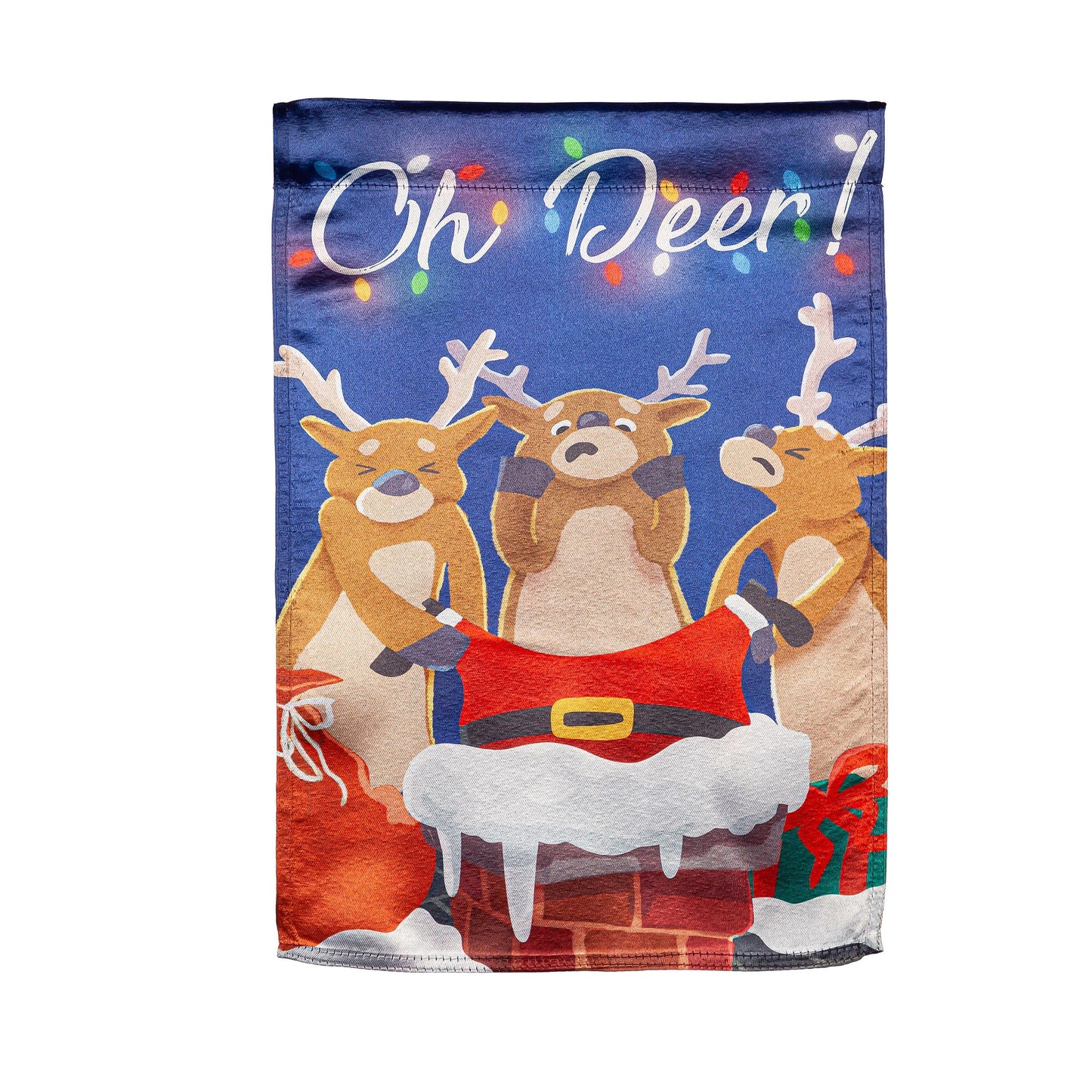 Oh Deer Lustre Garden Flag