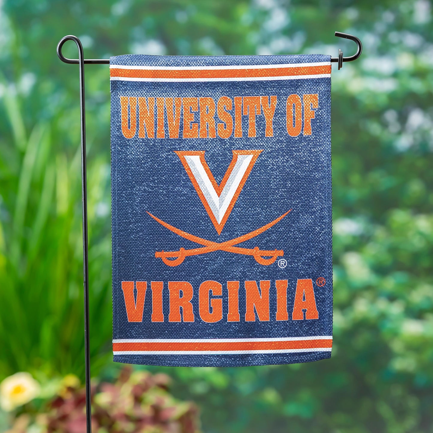 Embossed Suede Flag, GDN Size, University of Virginia
