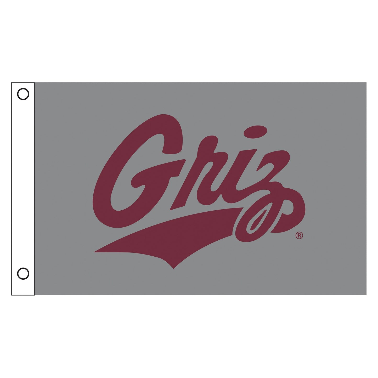 University of Montana Single Sided Flag w/ 2 Grommets, 3'x5'
