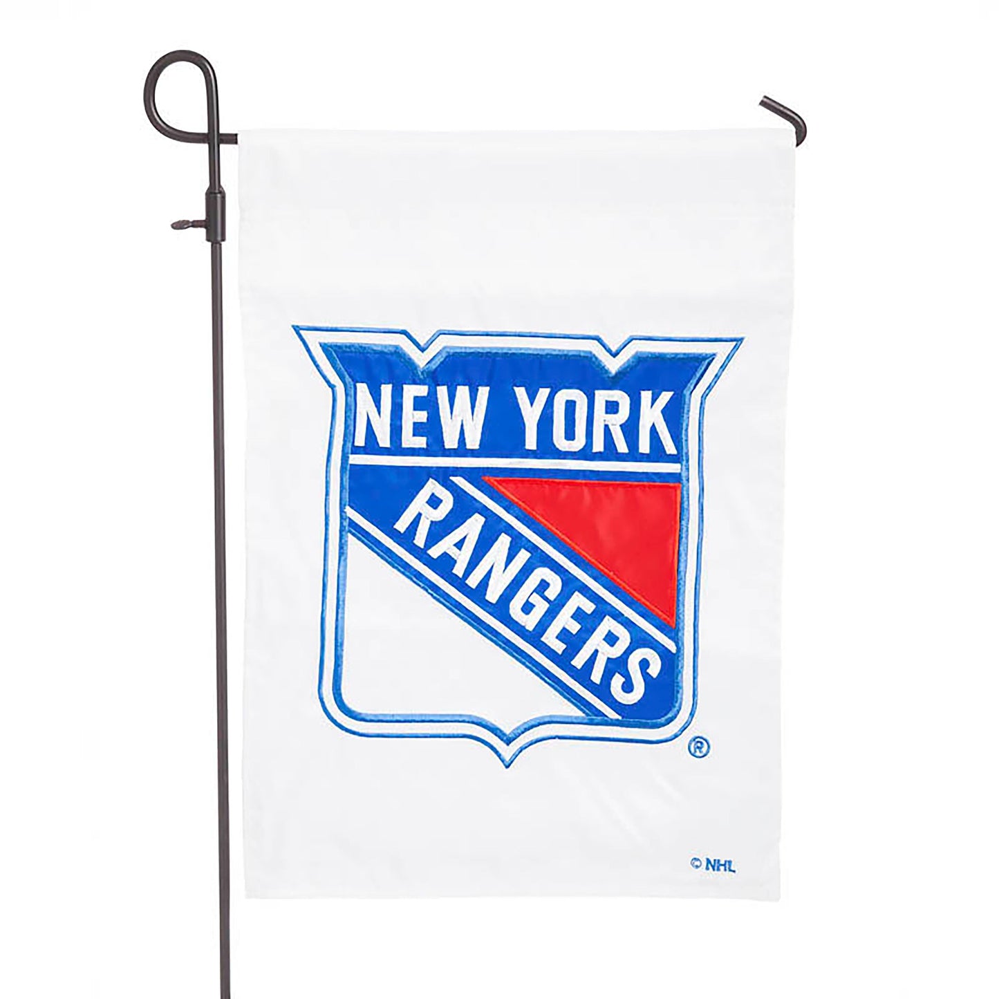 New York Rangers Applique Garden Flag