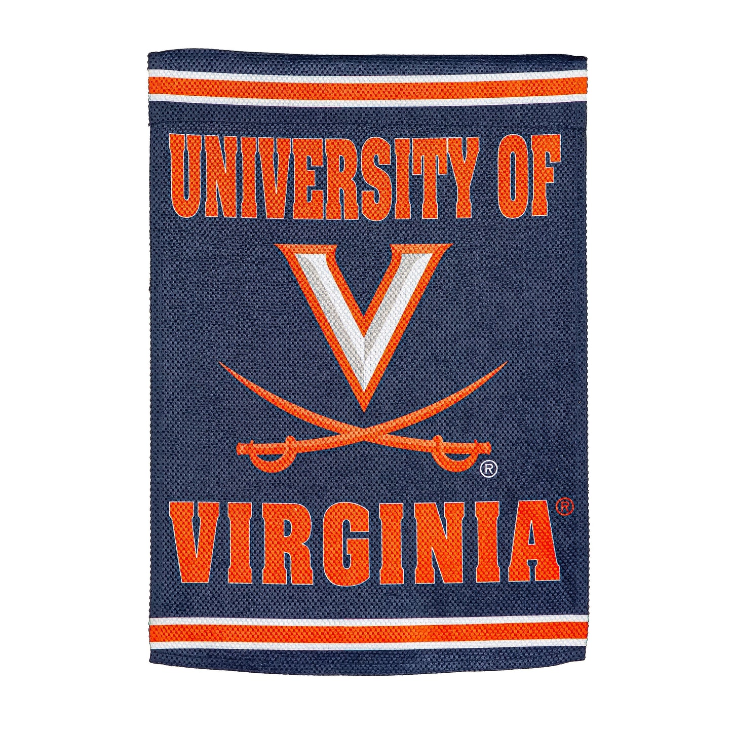 Embossed Suede Flag, House Size, University of Virginia