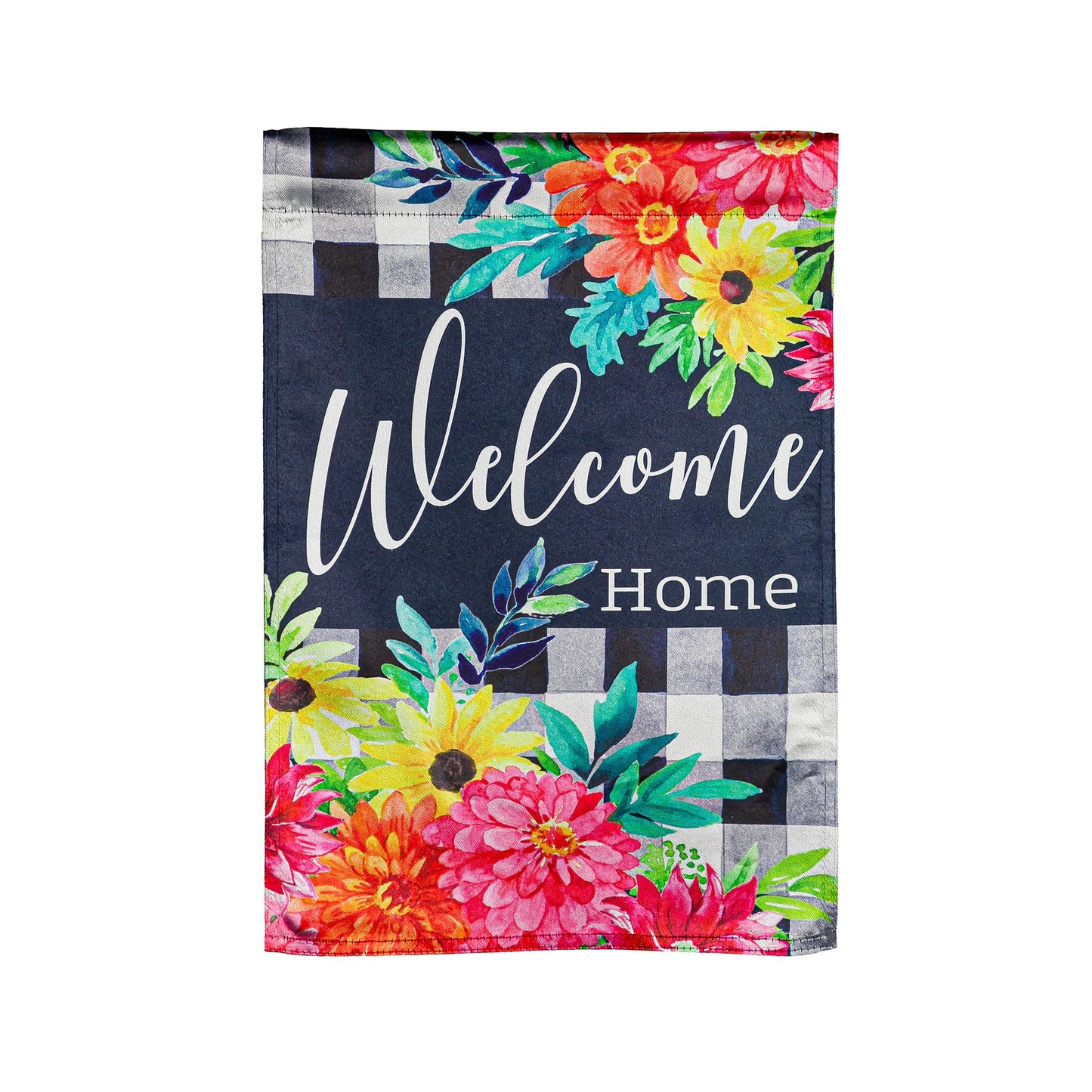 Summer Bloom Garden Lustre Flag