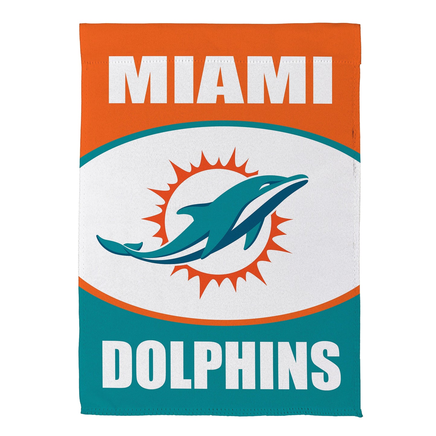 Miami Dolphins Suede Flag, House