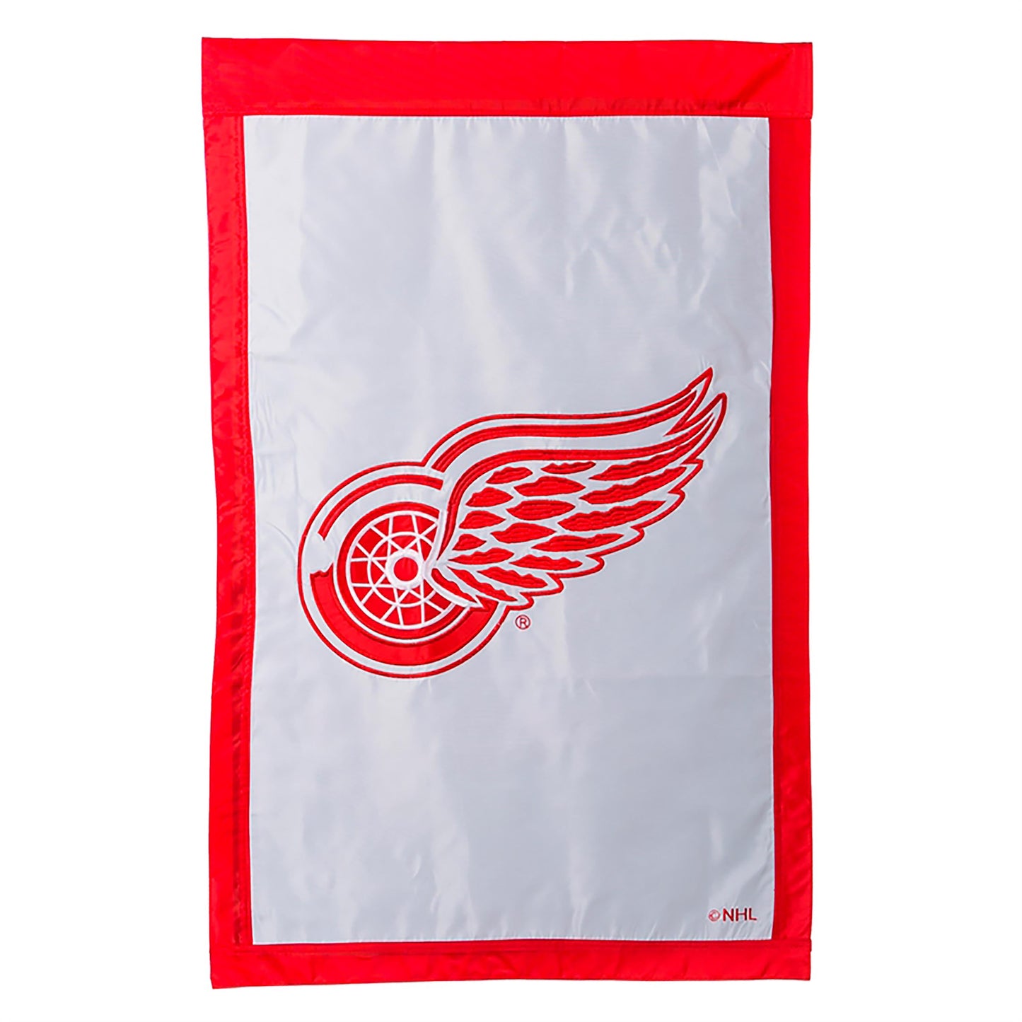 Detroit Red Wings Applique House Flag