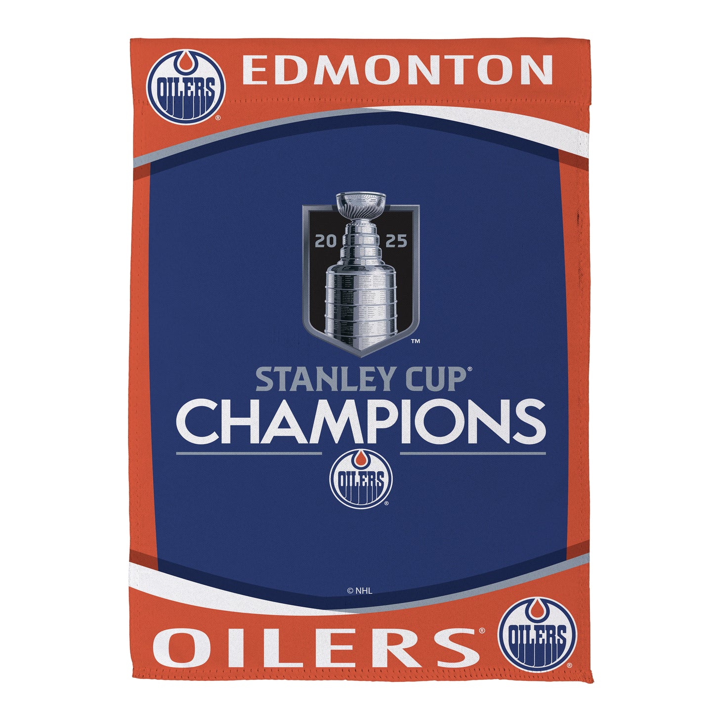 Edmonton Oilers, Stanley Cup 2025 Champions Flag, House