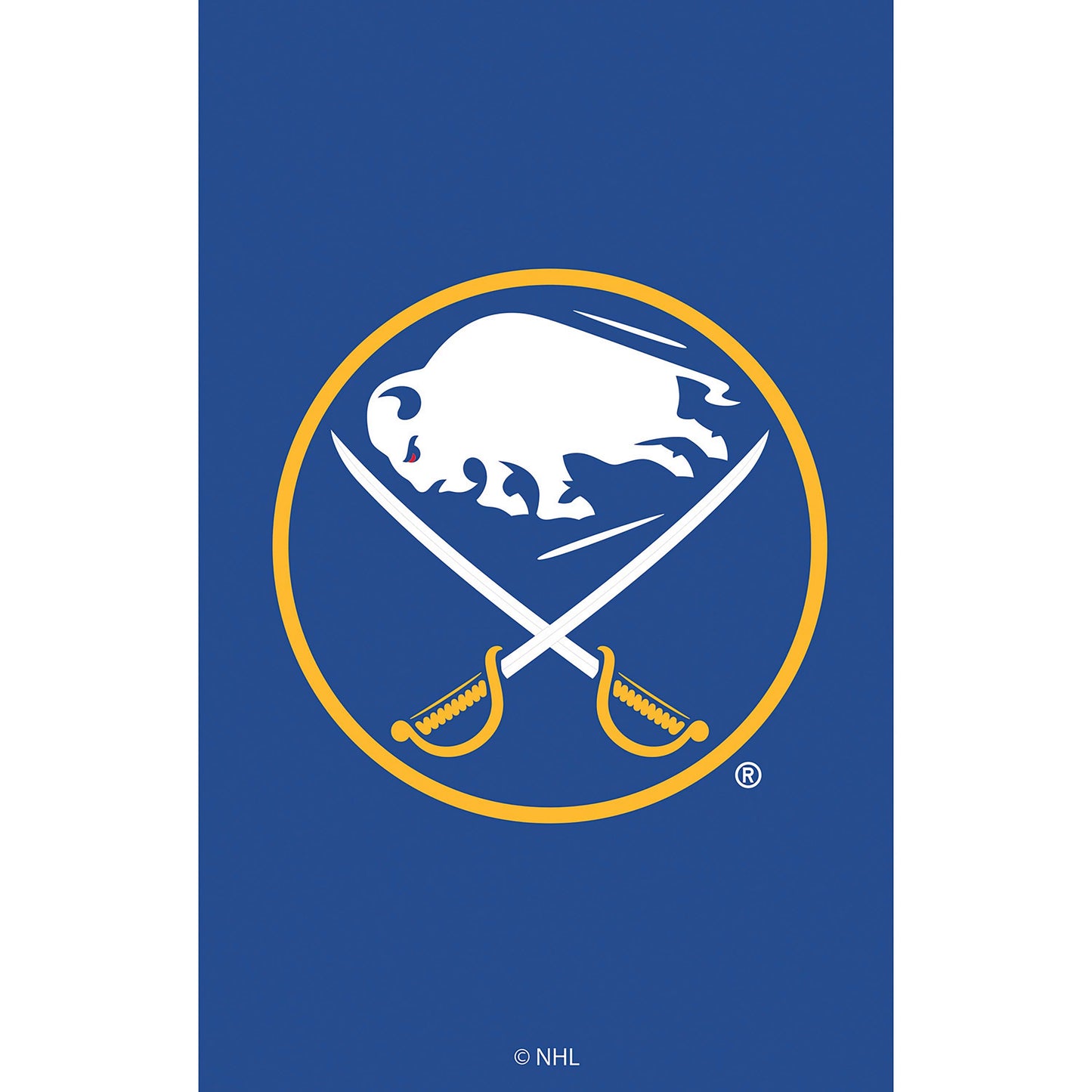 Applique Flag, Reg, Buffalo Sabres