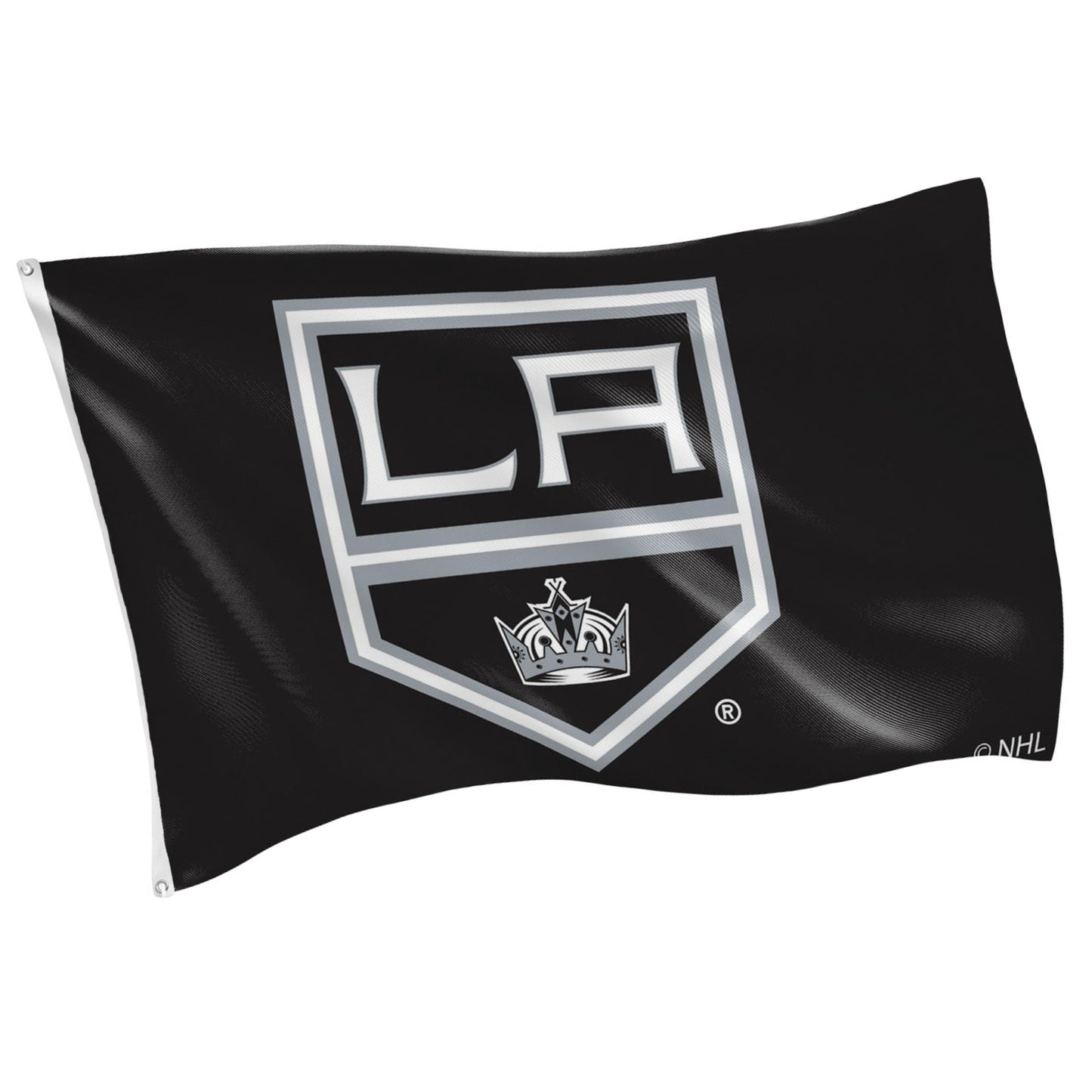 Los Angeles Kings Single Sided Flag w/ 2 Grommets, 3'x5'