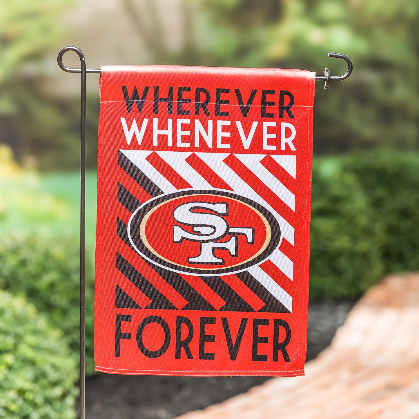 San Francisco 49ers WWF Fan Garden Flag