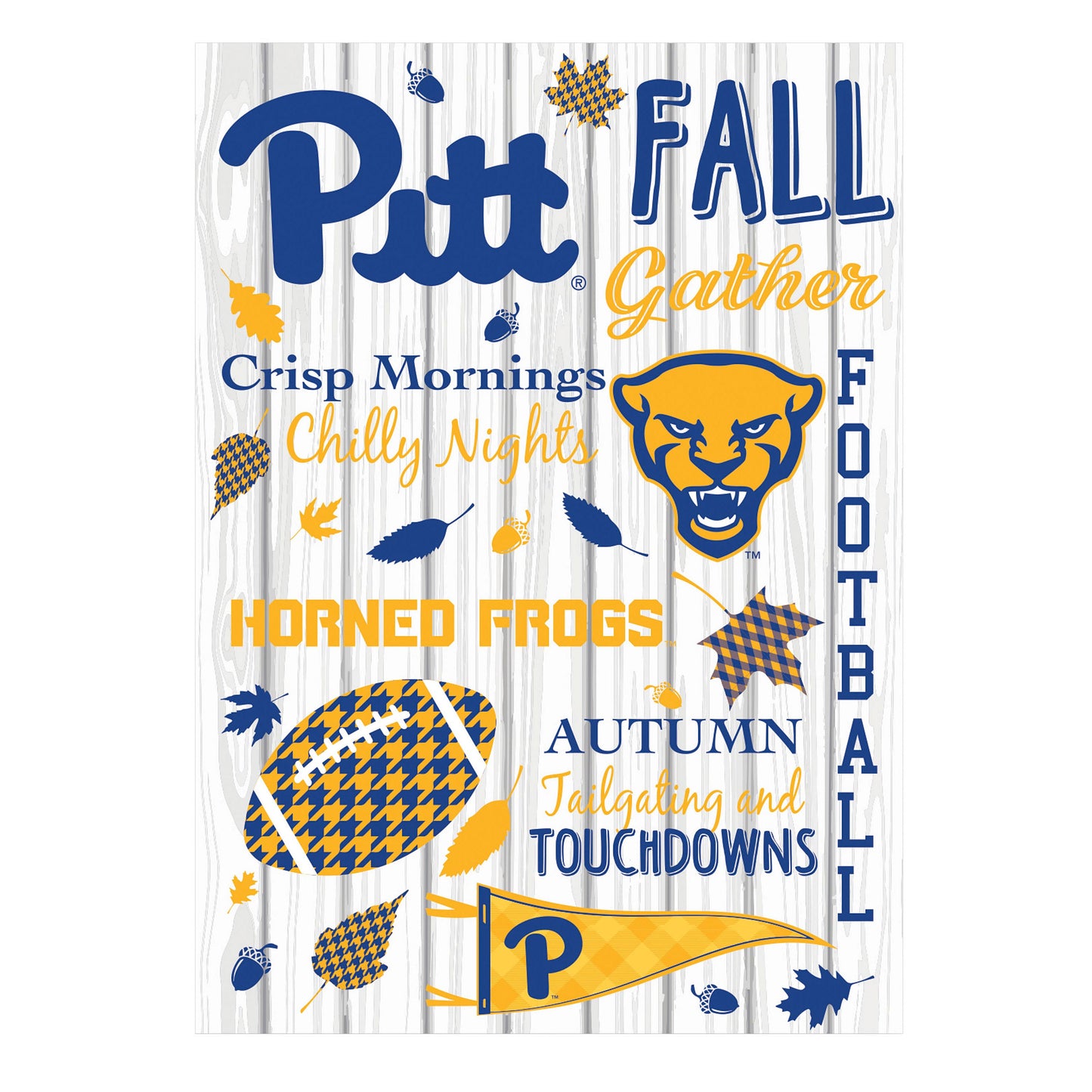 University of Pittsburgh, Moire Flag, GDN, Fall Seasonal