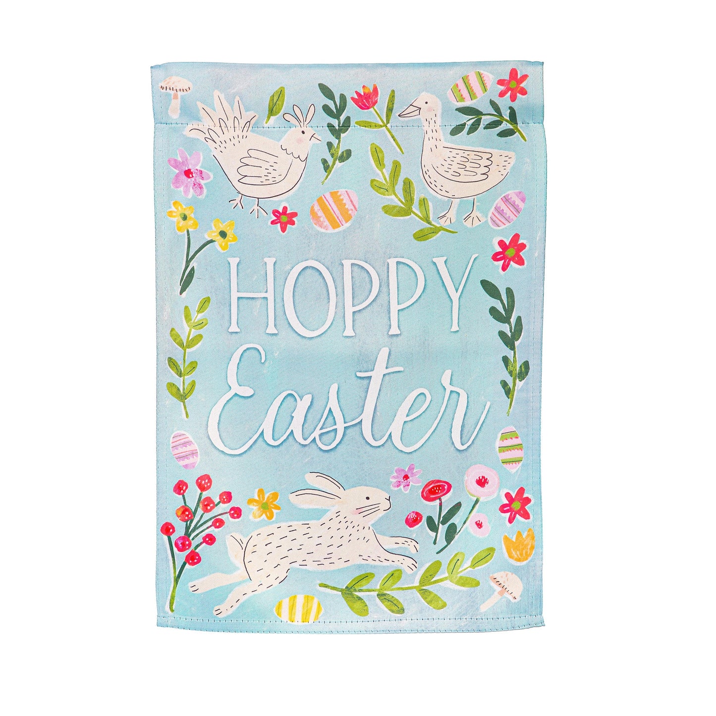 In Bloom Suede Garden Flag