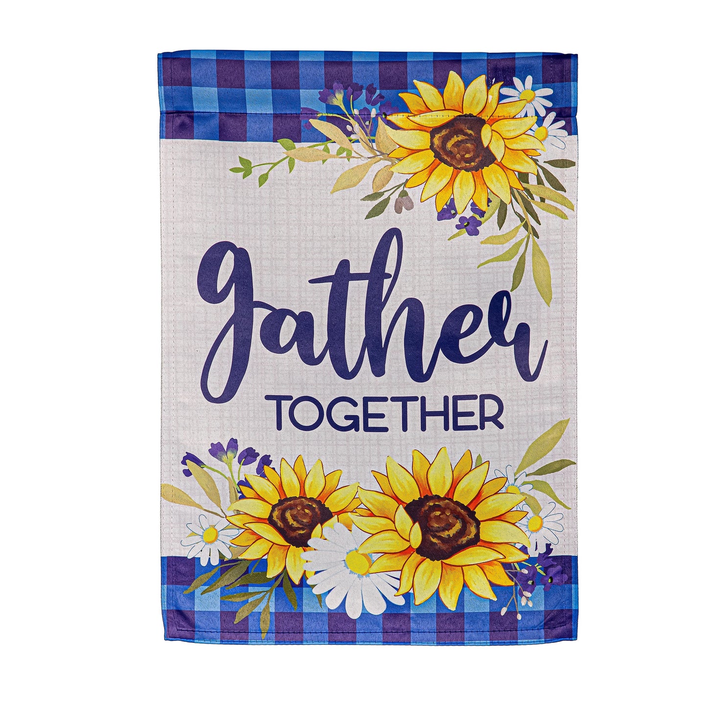 Gather Suede Garden Flag