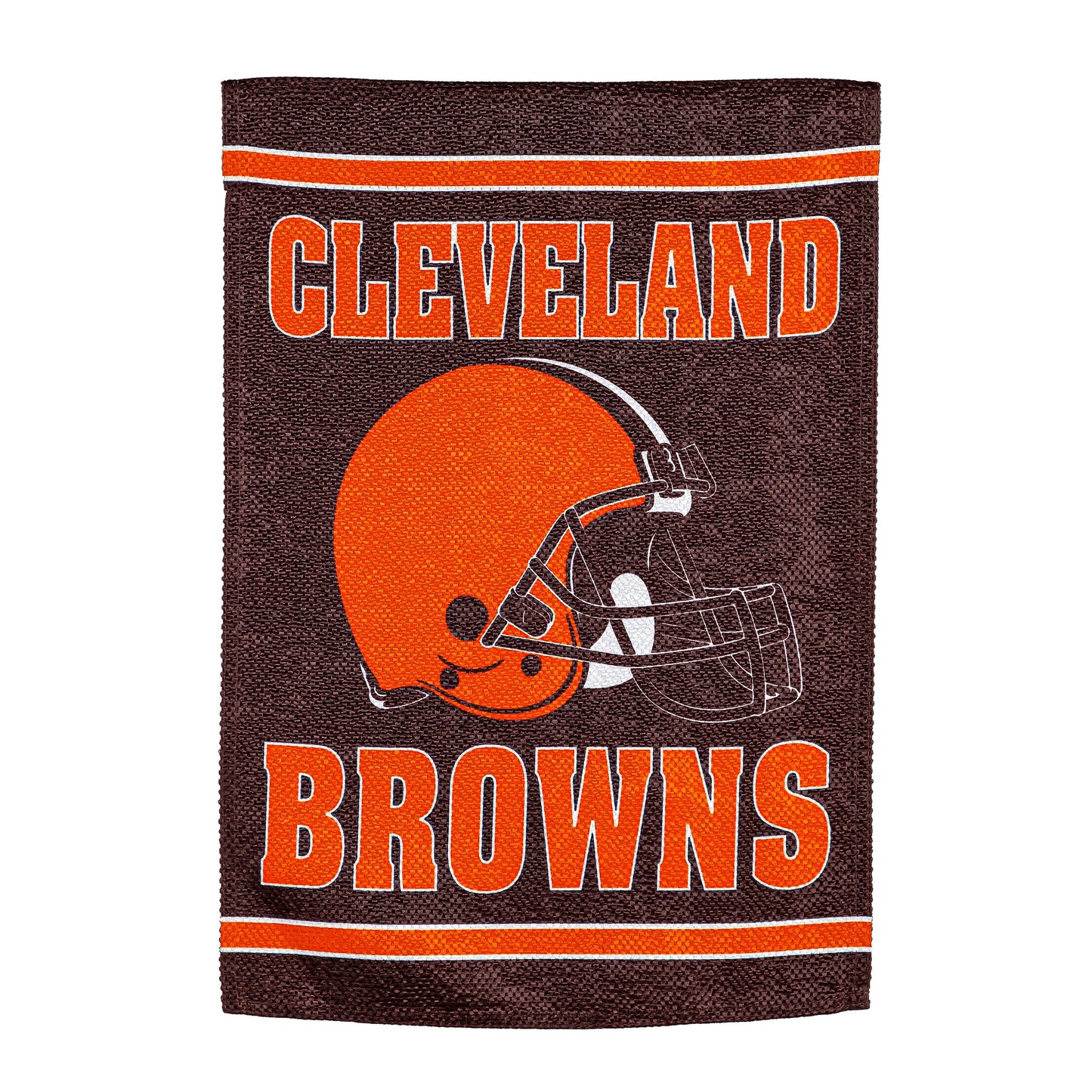 Cleveland Browns Embossed Suede House Flag