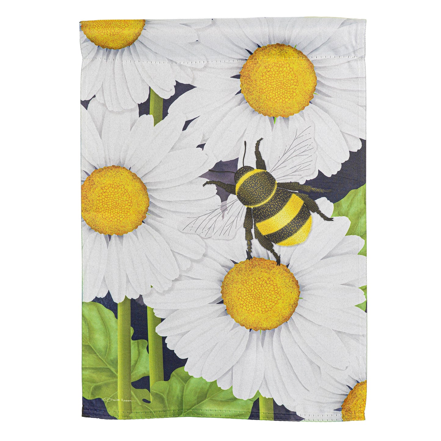 Let's Hang Out Suede Garden Flag
