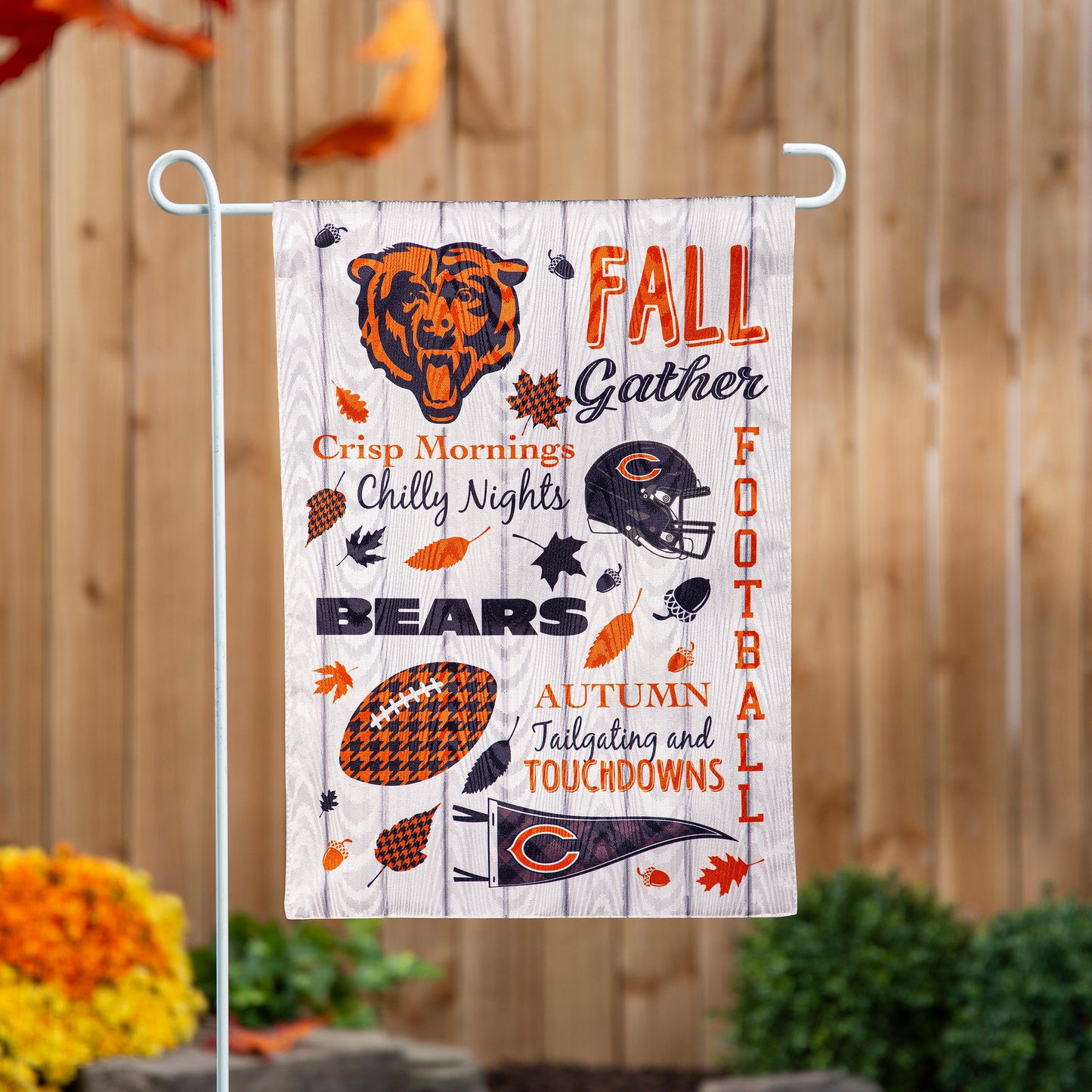Chicago Bears, Moire Flag, GDN, Fall Seasonal