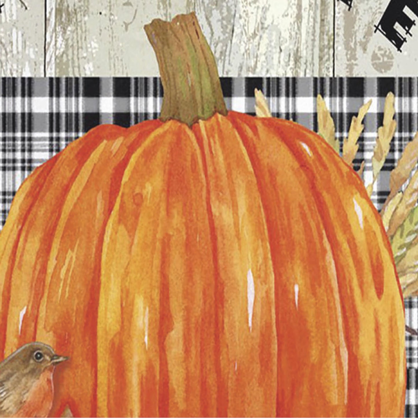 Fresh Pumpkins Garden Suede Flag