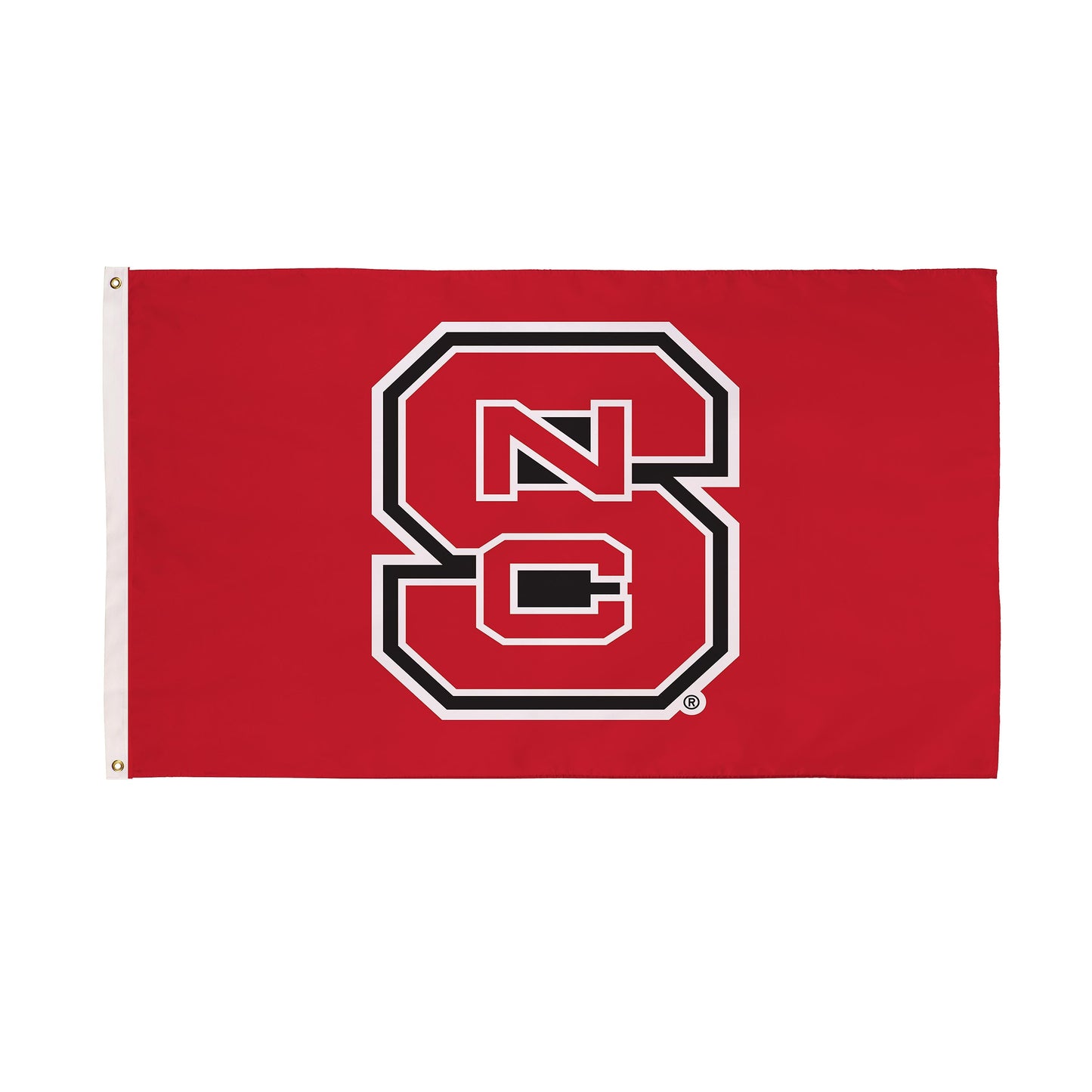 North Carolina State University Single Sided Flag w/ 2 Grommets, 3'x5'